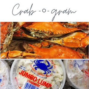 Steamed Hard Crab-o-Gram